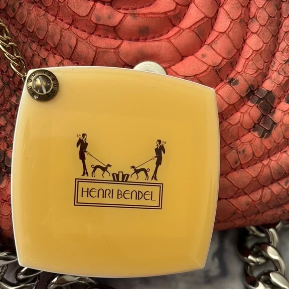 🔵LIKE NEW Henri Bendel Coral Snake Bag - Picture 5 of 13